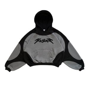 Hoodie Patchwork 3D Embroidery